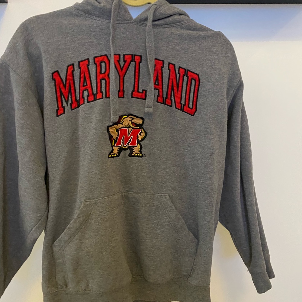 Gray Maryland hoodie